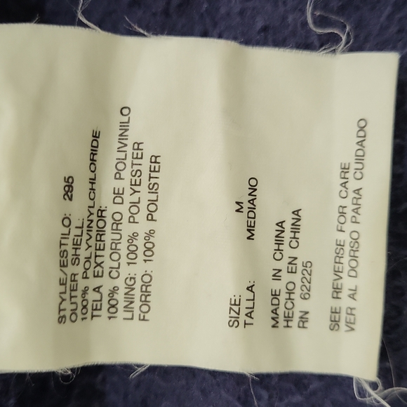 Vintage BMOSS women's outdoor durable performance design all terrain rain coat M - Picture 11 of 14